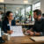 Occupational health team reviewing a return-to-work program