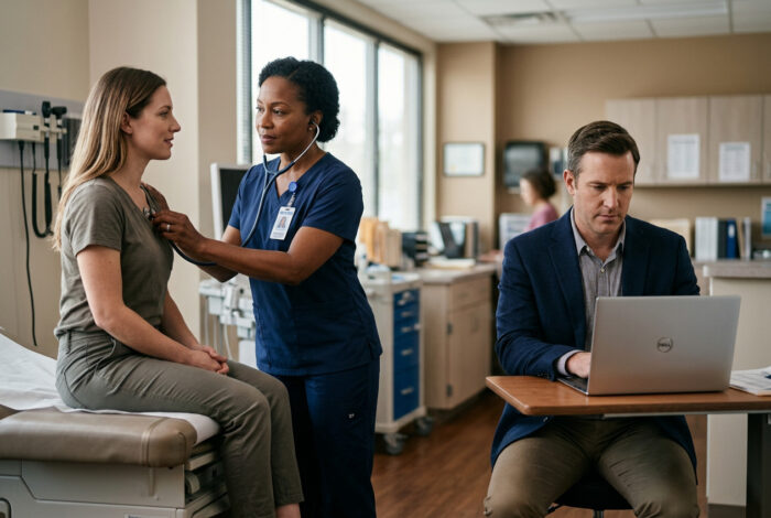image-employee-physicals-workflow-bottlenecks Organized employee physicals workflow supporting workforce readiness